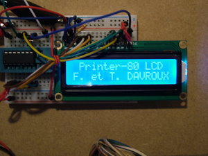 Printer-80 LCD